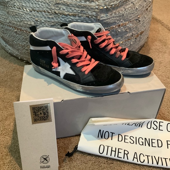 Golden Goose Mid Star Sneakers - Picture 1 of 5